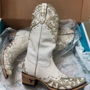 LANE WOMEN'S LILY WESTERN BOOTS - SNIP TOE SIZE 9